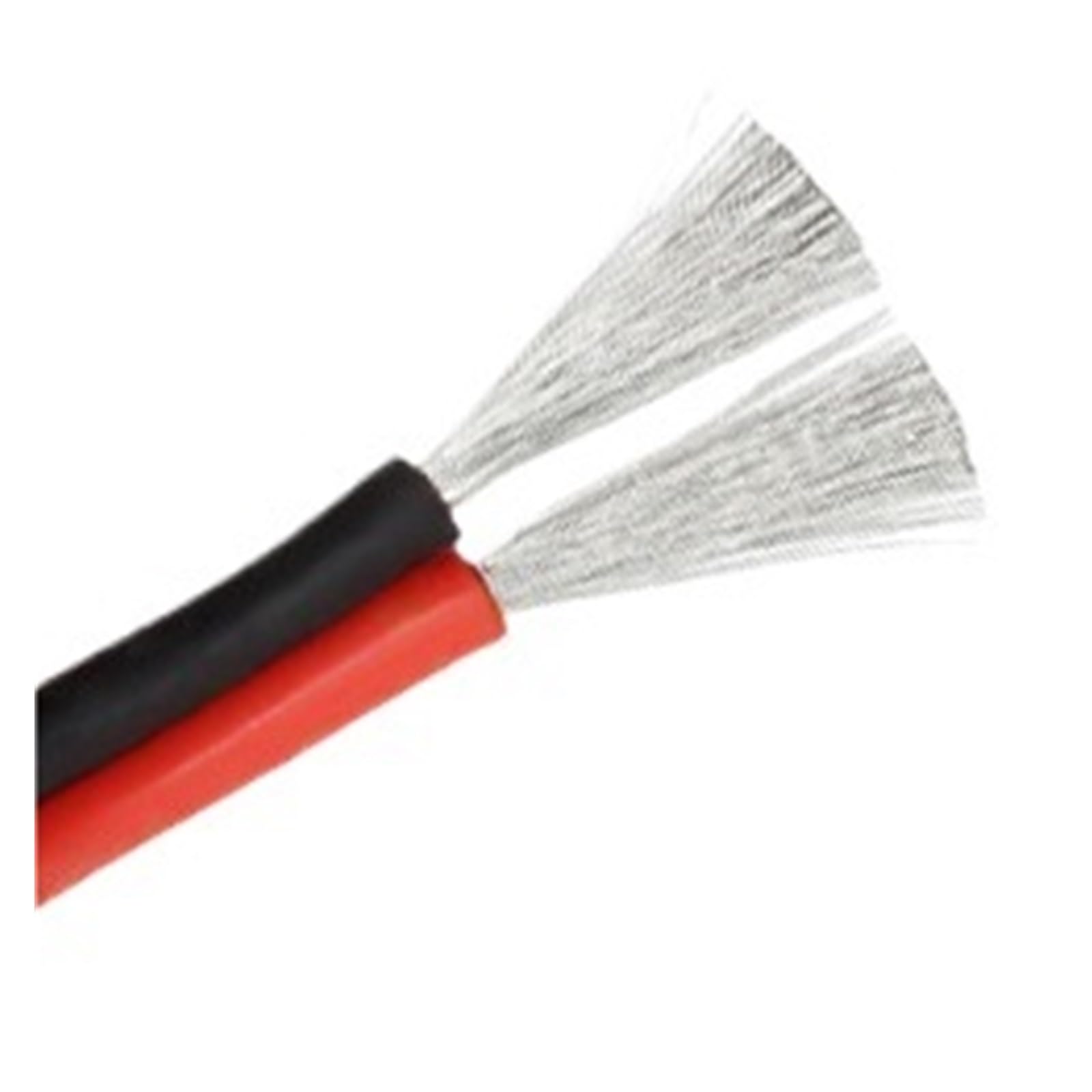 3m Kabel Silikonowy 2Pin Panel Słoneczny Przewód Elektryczny Odporny Na Ciepło 30 26 24 22 20 18 16 14 12 10 8 AWG Do Akumulatora Samochodowego(16AWG)