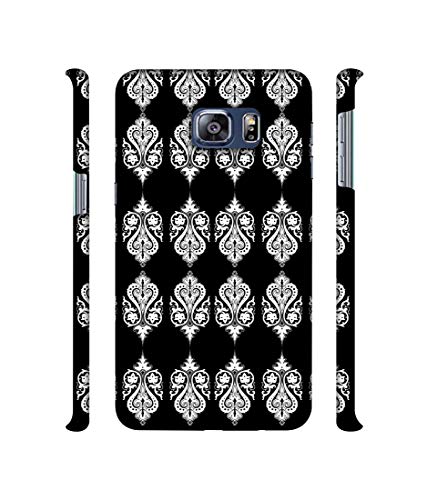 Image of Amazon Brand - Solimo Designer S Shape Pattern 3D Printed Hard Back Case Mobile Cover for Samsung Galaxy S6 Edge Plus