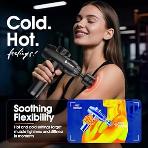AERLANG Massage Gun with Heat and Cold, Massage Gun Massage Gun Deep Tissue — photo 3 of 6