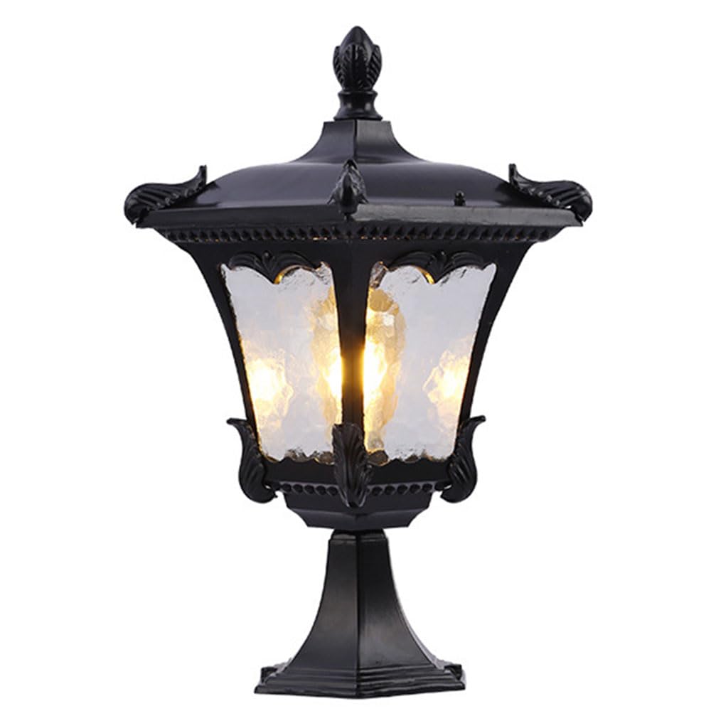 Lampadaire américain extérieur étanche pour pilier et pelouse de jardin