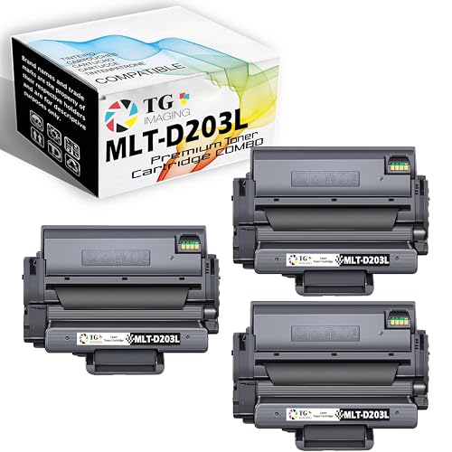 Toner MLT-D203L Samsung ProXpress M3870 M4070 M4020 - Fini les textes pâles, lot de 3