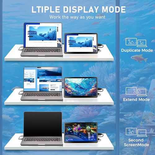 Image of Raspberry Pi Monitor 7 Inch HDMI Monitor 800x480 LCD Screen Display with Case Second /Extend Screen for Raspberry Pi 400 /4 /3 /2 /Zero /B /B+ Jetson Nano Win11 /10 /8 /7, Dual Speakers, Non-Touch
