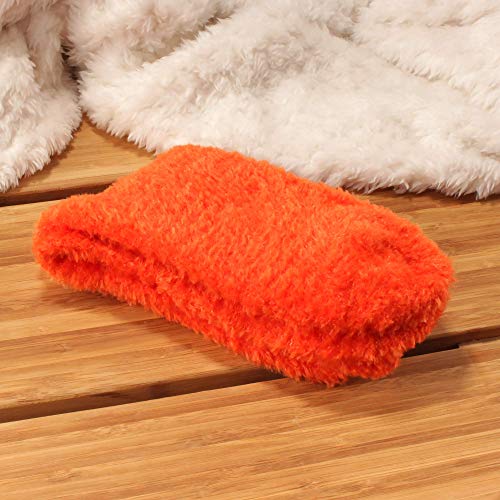 Image of BambooMN Women's Super Soft and Cozy Feather Light Fuzzy Socks - Multiple Color Options - Two Sizes - Value Packs