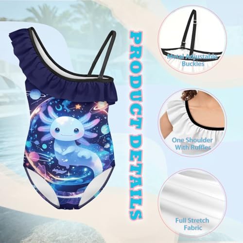 Image of Yzaoxia Girls One Piece Swimsuits Bathing Suit for Kids Swimwear 3-14Y