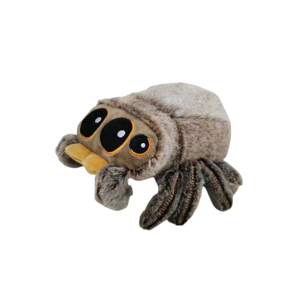 Image of A New Soft and Cute Spider Plush Toy for Young Boys and Girls as a, Room Decoration（1pcs）