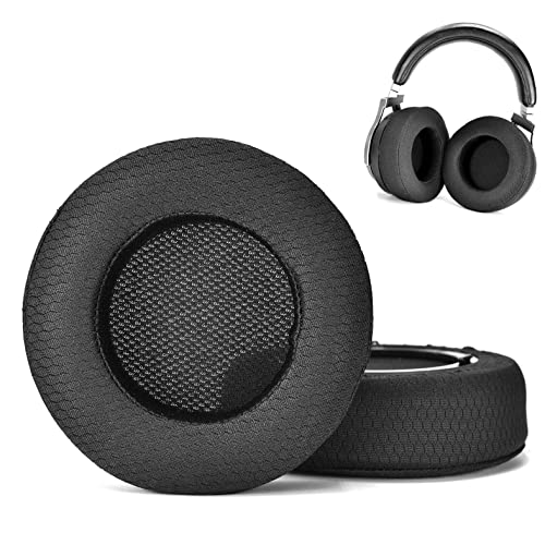 Replacement Earpads Corsair virtuoso ear cups,Earpads for earphones,Ear Pads Cups for Corsair Virtuoso RGB Wireless SE Gaming Headset (Cooling Black soccer net) - Image 2