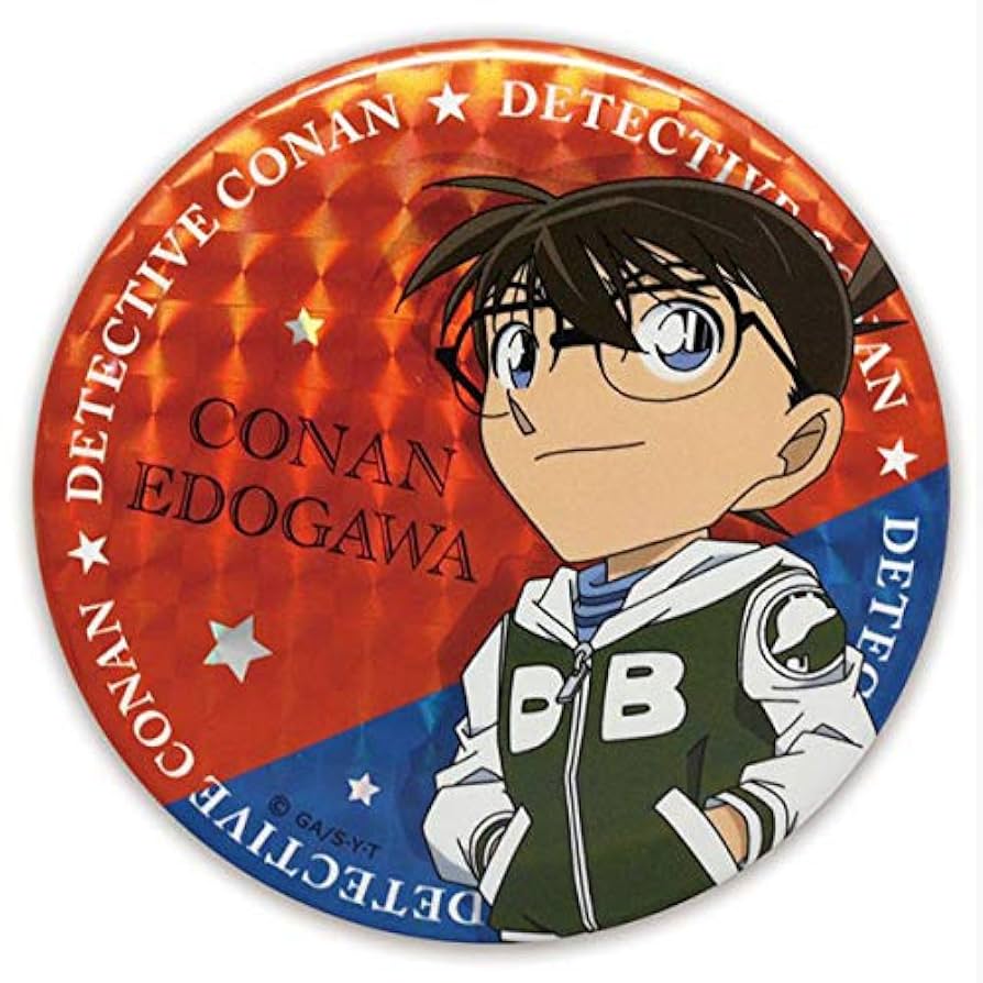 名探偵コナンホログラム缶バッジ 江戸川コナン 24個 名探偵コナン 場面写トレーディングホログラム缶バッジ 江戸川