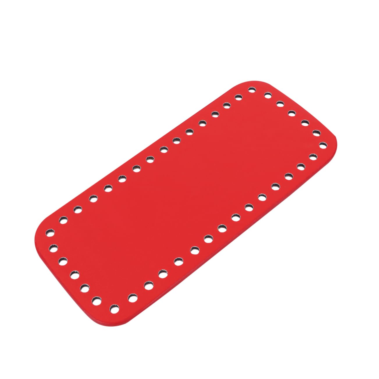 Holibanna Gloss Lamination Pu Bag Bottom Crochet Bottom Shaper Pad DIY Sewing Pouch Base Needle Hook