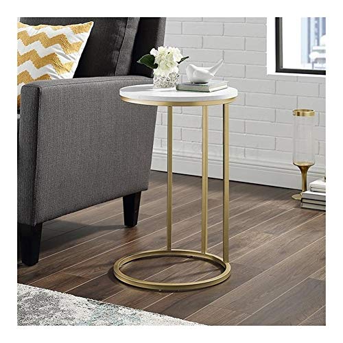 AntiGnor Light Luxury Sofa Table Nordic Small Apartment Bedside Table AntiGnor Light Luxury Sofa Table Nordic Small Apartment Bedside Table