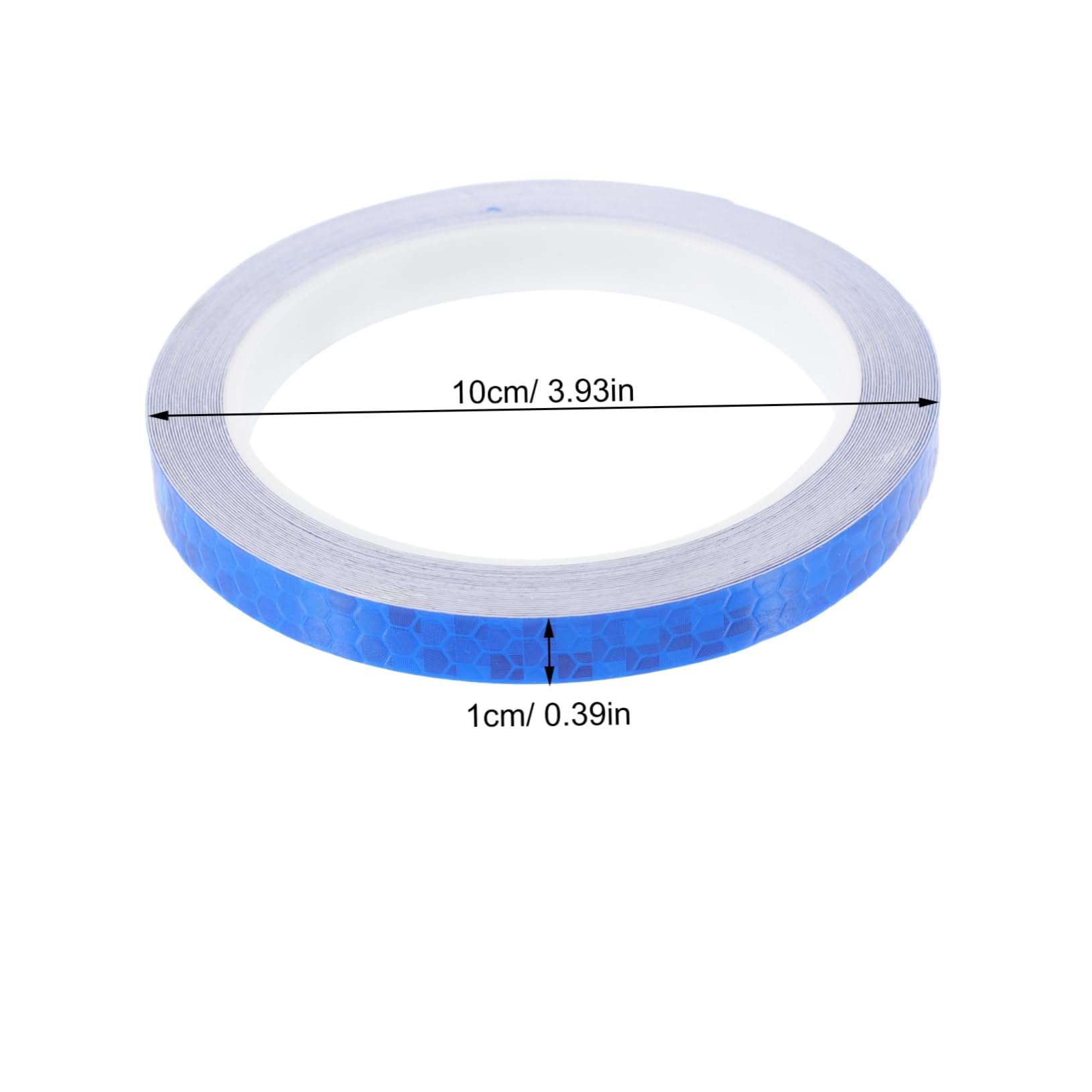 BESTonZON Reflektierende Fahrradaufkleber Fahrradaufkleber Seitenreflektor Fahrradaufkleber Wärmereflektierendes Klebeband Dekoration Rückseitiges Reflektorband Wasserdichtes