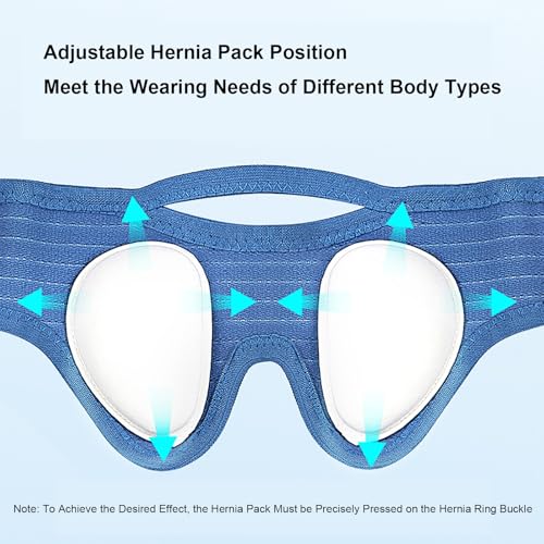 Soporte ajustable para hernia inguinal talla S miniatura 6