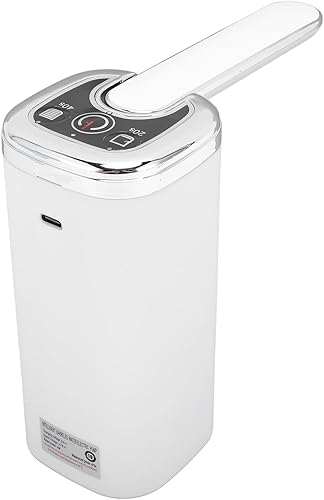 Aramox Almacenamiento eléctrico de agua, dispensador de agua plegable de 5 galones, dispensador de almacenamiento de botellas recargable, portátil,