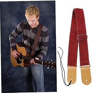 Milisten Sangle Sangles Basse Avec Épaule Et Acoustique Fournitures Pour Accessoires Guitares Coton Extrémités Guitare… - Les Beatles, Paul McCartney, John Lennon, RIngo Starr, George Harrison Milisten Sangle Sangles Basse Avec Épaule Et Acoustique Fournitures Pour Accessoires Guitares Coton Extrémités Guitare… – Image 7
