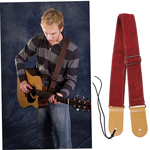 Milisten Sangle Sangles Basse Avec Épaule Et Acoustique Fournitures Pour Accessoires Guitares Coton Extrémités Guitare… - Les Beatles, Paul McCartney, John Lennon, RIngo Starr, George Harrison Milisten Sangle Sangles Basse Avec Épaule Et Acoustique Fournitures Pour Accessoires Guitares Coton Extrémités Guitare… – Image 8