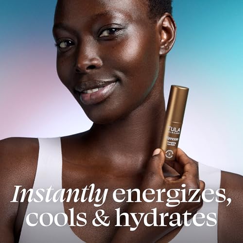 Image of TULA Skin Care Spresso Energizing Eye Balm - Energizing & Hydrating Caffeine Under Eye Treatment for Dark Circles, Portable and Perfect to Use On-the-go, 0.35 oz.