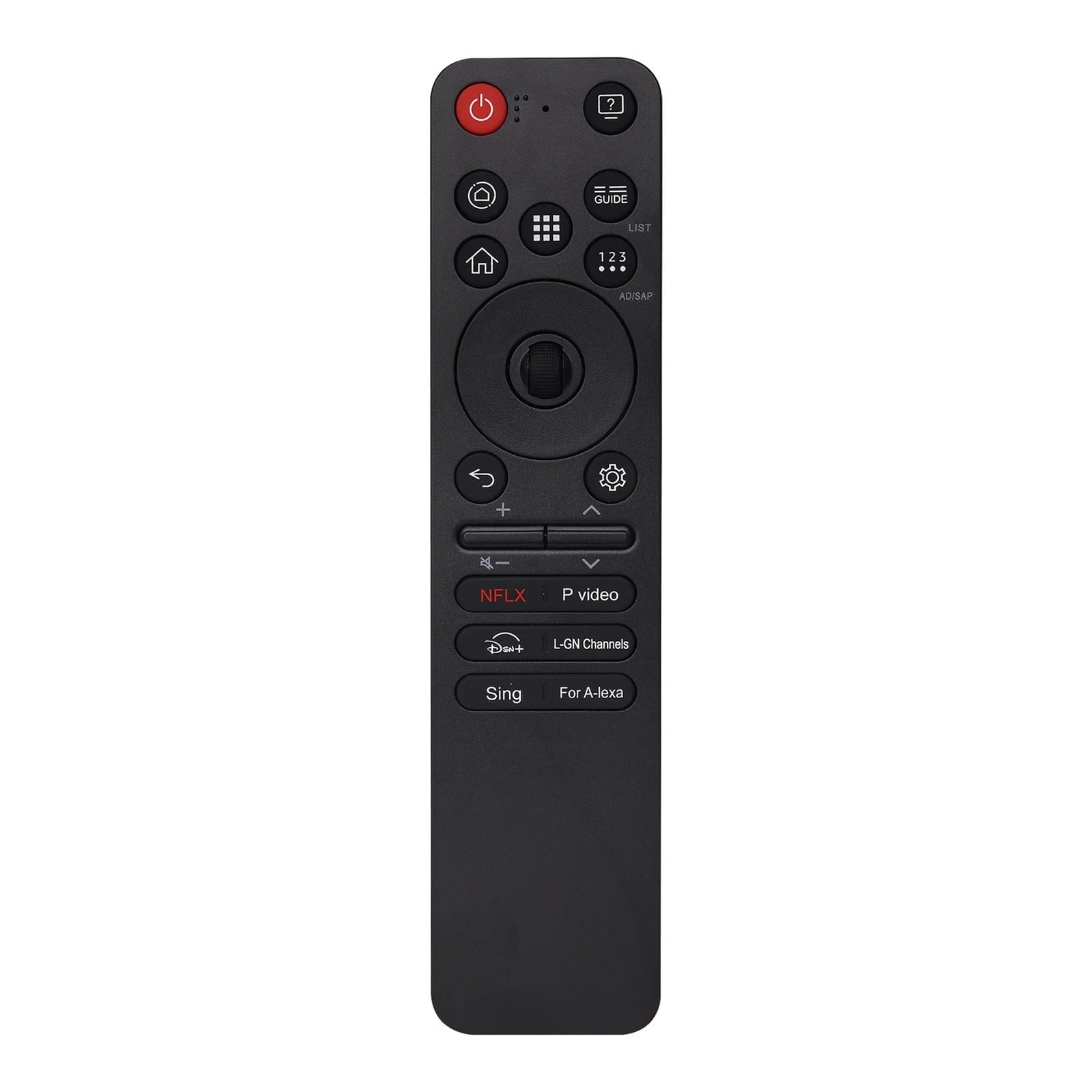 Télécommande LG Magic MR25GA de remplacement pour Smart TV de 2019 à 2025