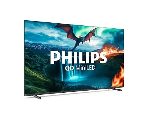 TV Philips QD MiniLED 55MLED820 55 4K UltraHD Smart TV Titan OS HDR10 Dolby Atmos - vue 3
