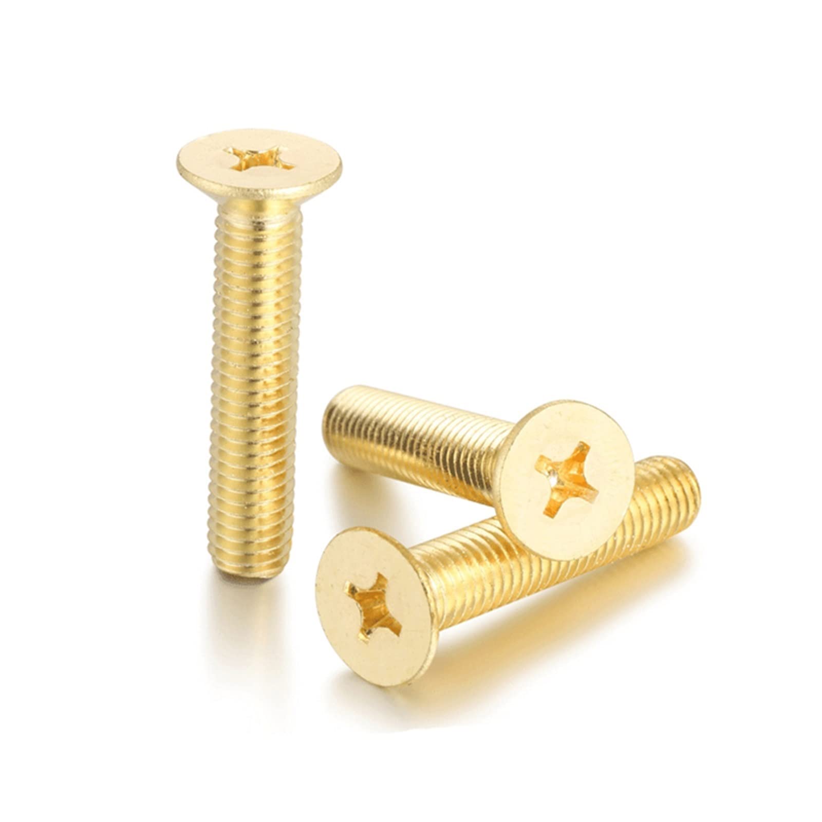 200pz M2×4mm Ottone Viti a testa piatta a croce Viti a testa 200pz M2×4mm Ottone Viti a testa piatta a croce Viti a testa