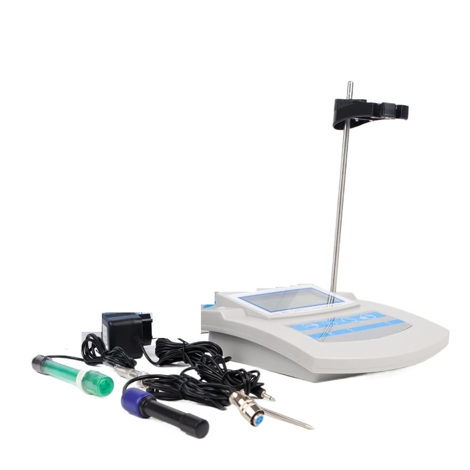 Jxyq Ph Orp Tds Ec Cf Temperature 6In1 Ph Meter Water Quality Tester Detector Benchtop Water Analyzer Outdoor Use