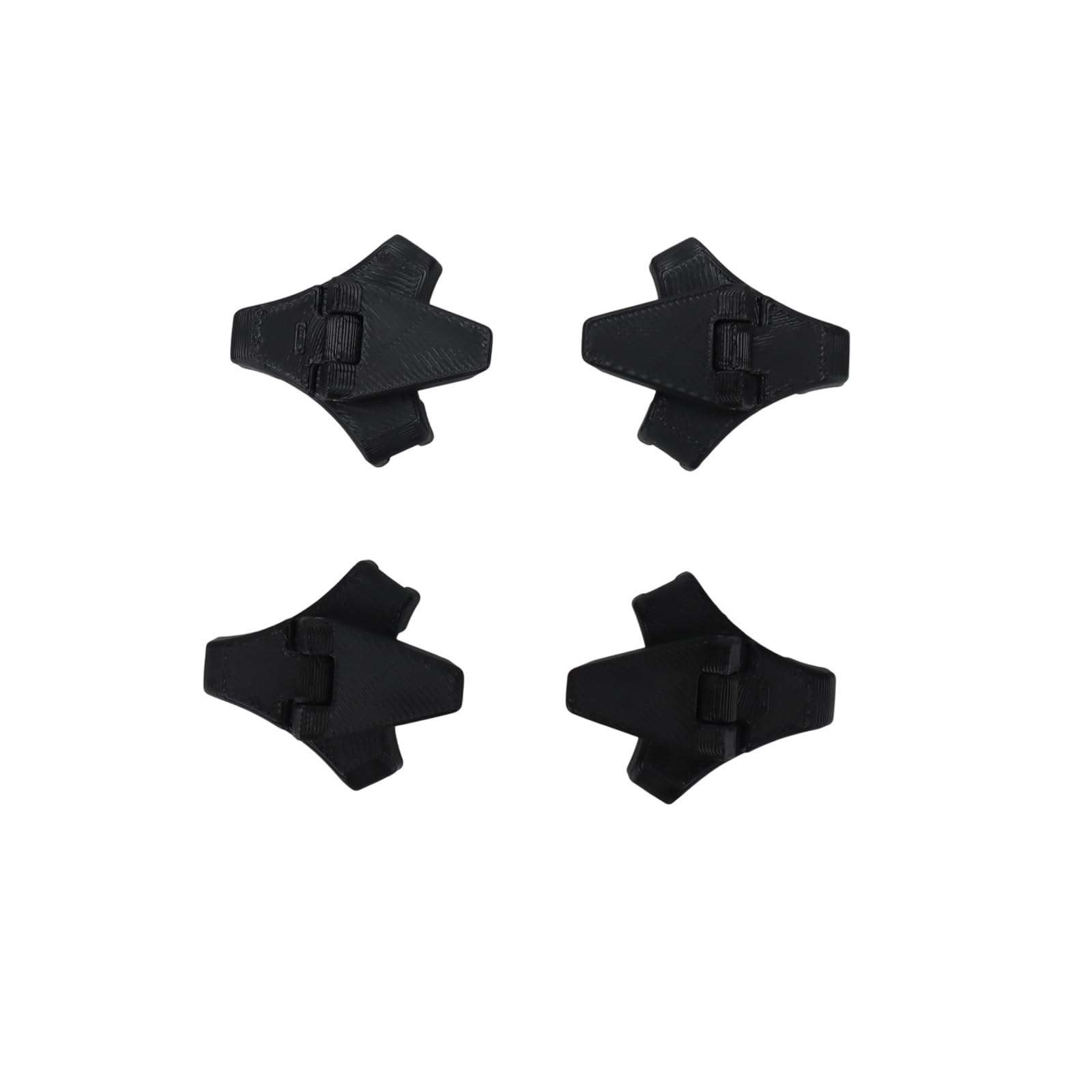 Train d'atterrissage pour DJI NEO 2,Drone support de protection pliable train d'atterrissage Pieds de trépied augmentant la hauteur de 1cm Anti-rayures et résistant à l'usure (Noir)