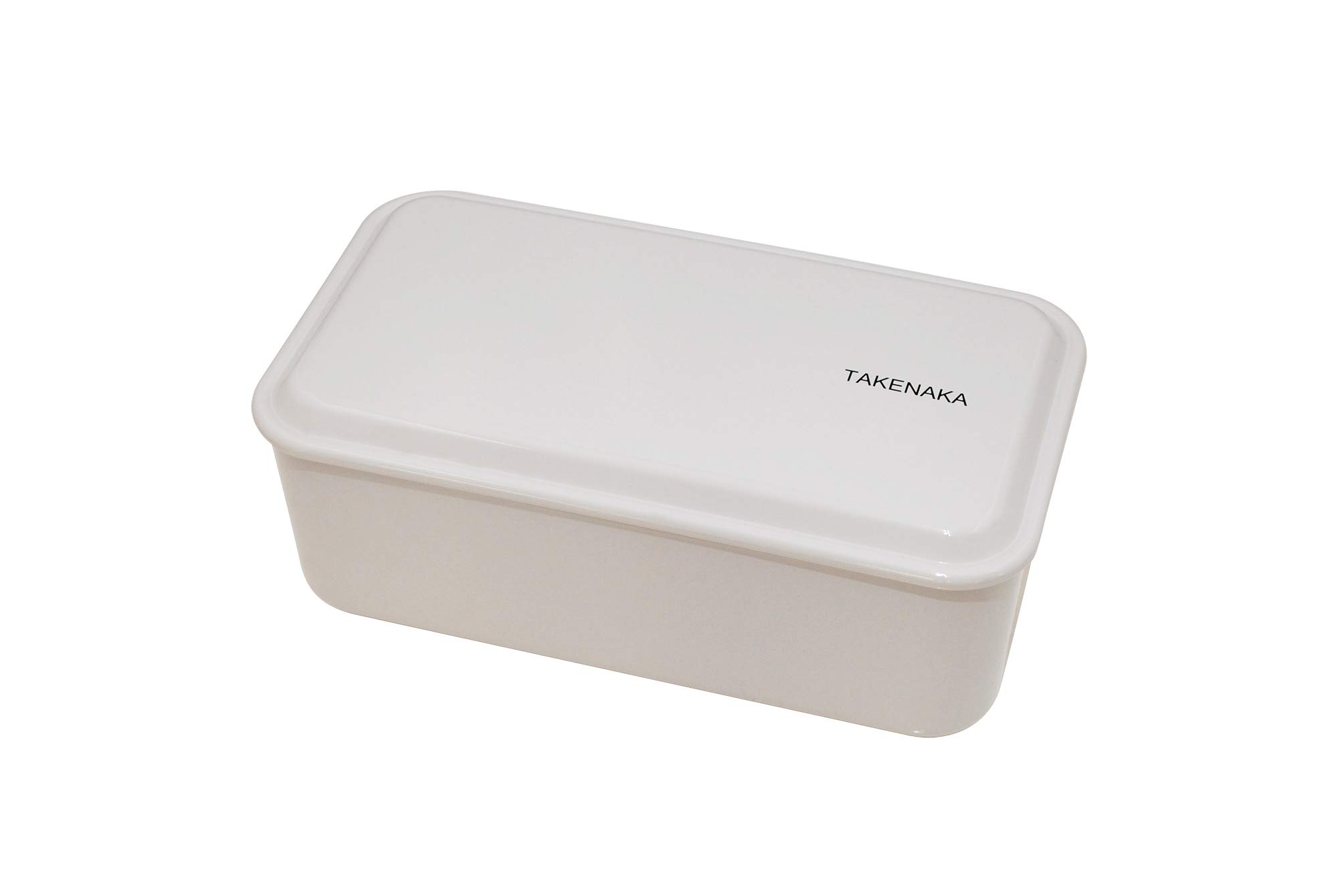 TAKENAKA Bento Snack Box for Perfect Lunch, Eco-Friendly Lunch Box Made in Japan, Recycle Plastic Bottles, Microwave and Dishwasher Safe, Bento Box (Gray Champignon)