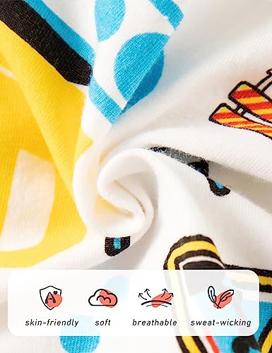 Kiench Boys Boxer Briefs Cotton Underwear Kids Underpants Pack of 84