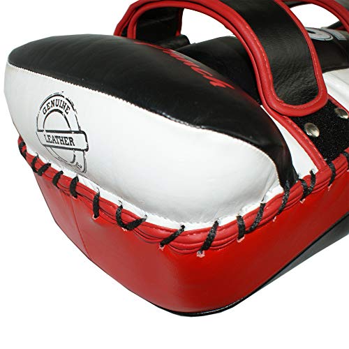 image for Twister Boxing Kick Shield 100% Cowhide Leather Thai pad MMA Muay Thai