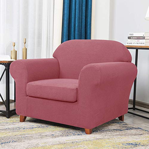image for CHUN YI Chair Sofa Slipcover 2-Piece Couch Cover Furniture Protector, 