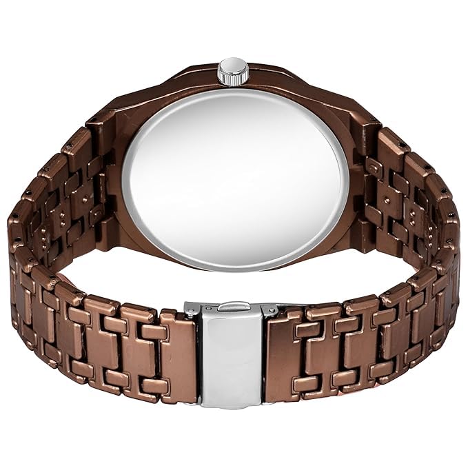 Image of Acnos Premium Brand Square Analog Multi Dial Multi Case Multi Belt Unisex Watch Women Men