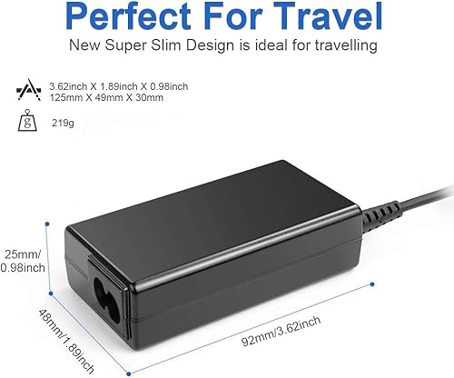 Miniatura 5 de KFD Cargador adaptador de CA de 19 V para JBL Xtreme/Extreme 1 2 JBL Boombox 1 2, altavoz FUGOO XL, fuente de alimentación de proyector XGIMI, Intel