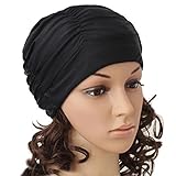 Natuworld Adult Swim Cap Large Breathable Nylon Pleated Swimming Caps Hat for Long Hair Women Men, Fashion and Colorful - Multi Colors Available