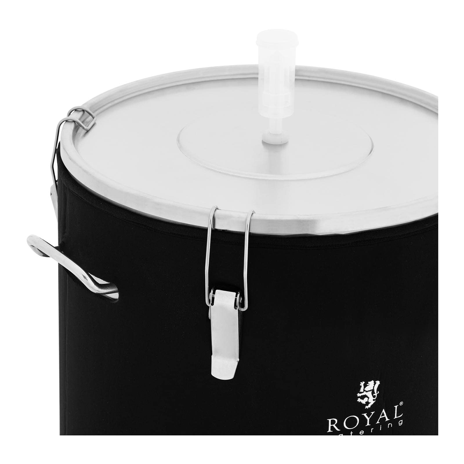 Royal Catering RCBM-60ICF Fermenter 60 l 0-40 °C Edelstahl mit Isoliermantel Gärkessel Fermentierkessel
