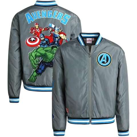 Marvel Avengers Boys' Bomber Jacket Cover