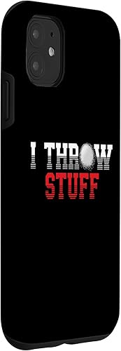 Vista 9 de iPhone 13 I Throw Stuff Pista de lanzamiento y campo Estuche Shot Put