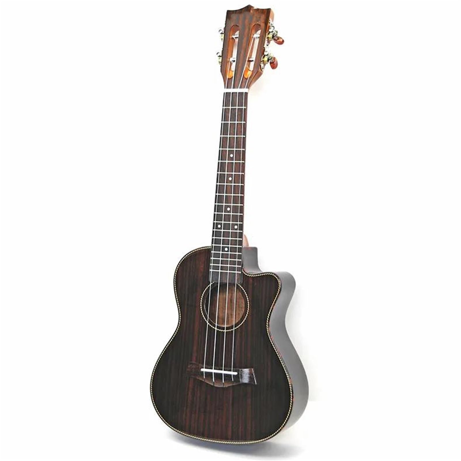 Ukulele Ukulele 23 26 Pollici Lucido Palissandro Elettrico Acustico Concerto Chitarra Tenore Chitarra Corpo Leggero 4 Corde Chitarra Ukulele(23 Inches)