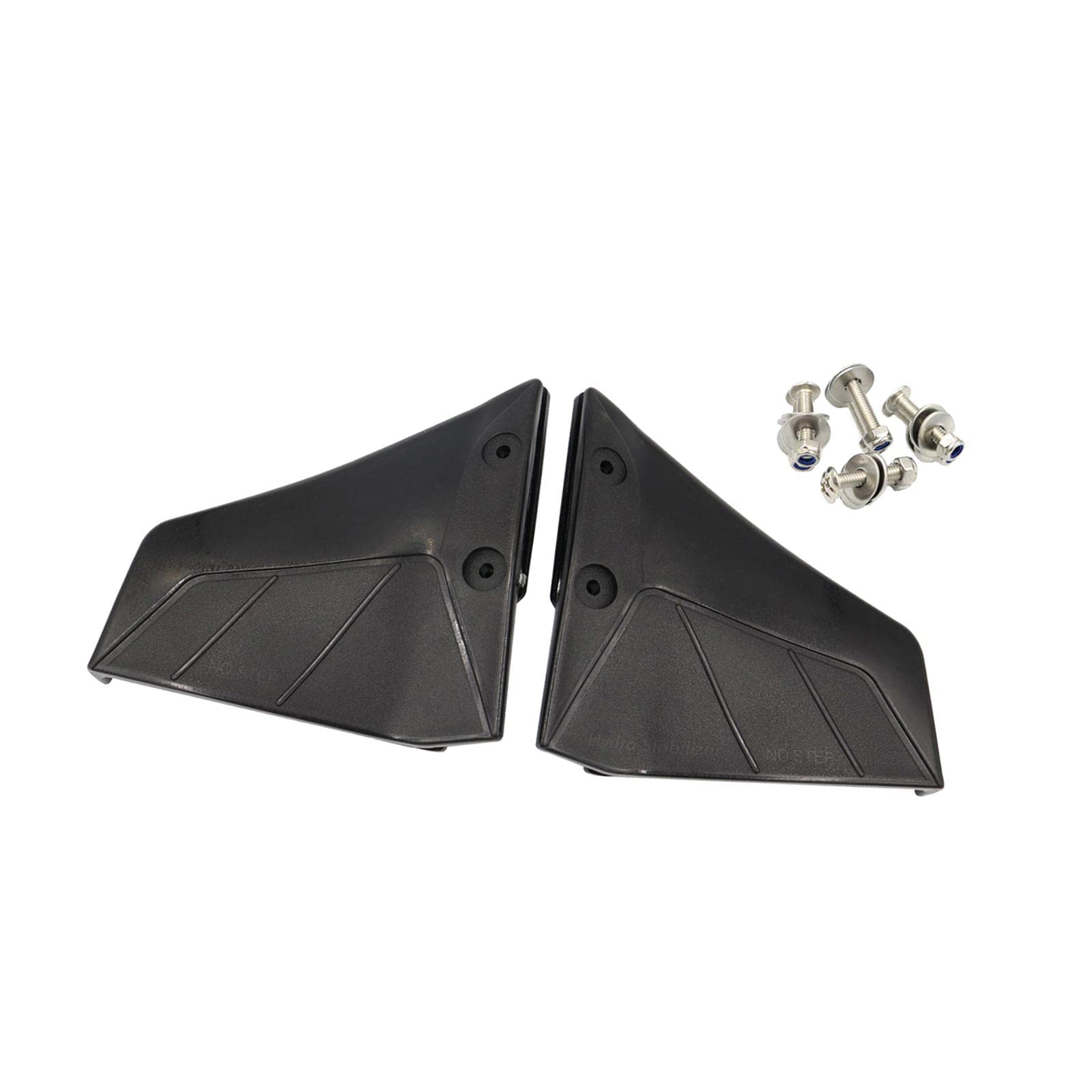 SAZ DEKOR 2x Hydrofoil Stabizer Fits 4HP to 50HP Outborads Stainless Steel Hardware