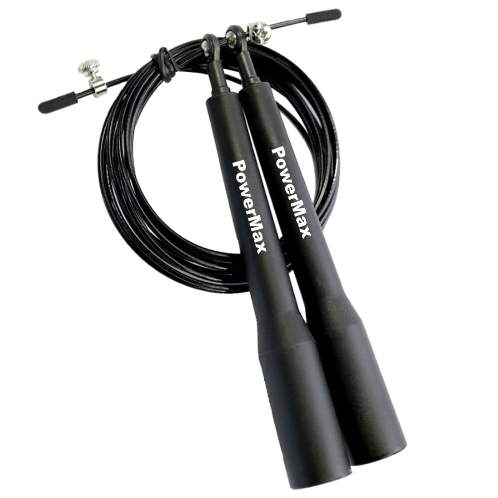See full amazon price history chart for PowerMax Fitness JP-5 Exercise Speed Jump Rope with Adjustable Cable, Anti-Slip Aluminium Handles, Workout Skipping Rope for Men, Women & Kids ( Black ) PowerMax Fitness JP-5 Exercise Speed Jump Rope with Adjustable Cable, Anti-Slip Aluminium Handles, Workout Skipping Rope for Men, Women & Kids ( Black ) (B08W96D1PJ) Amazon Price History, Amazon Price Tracker