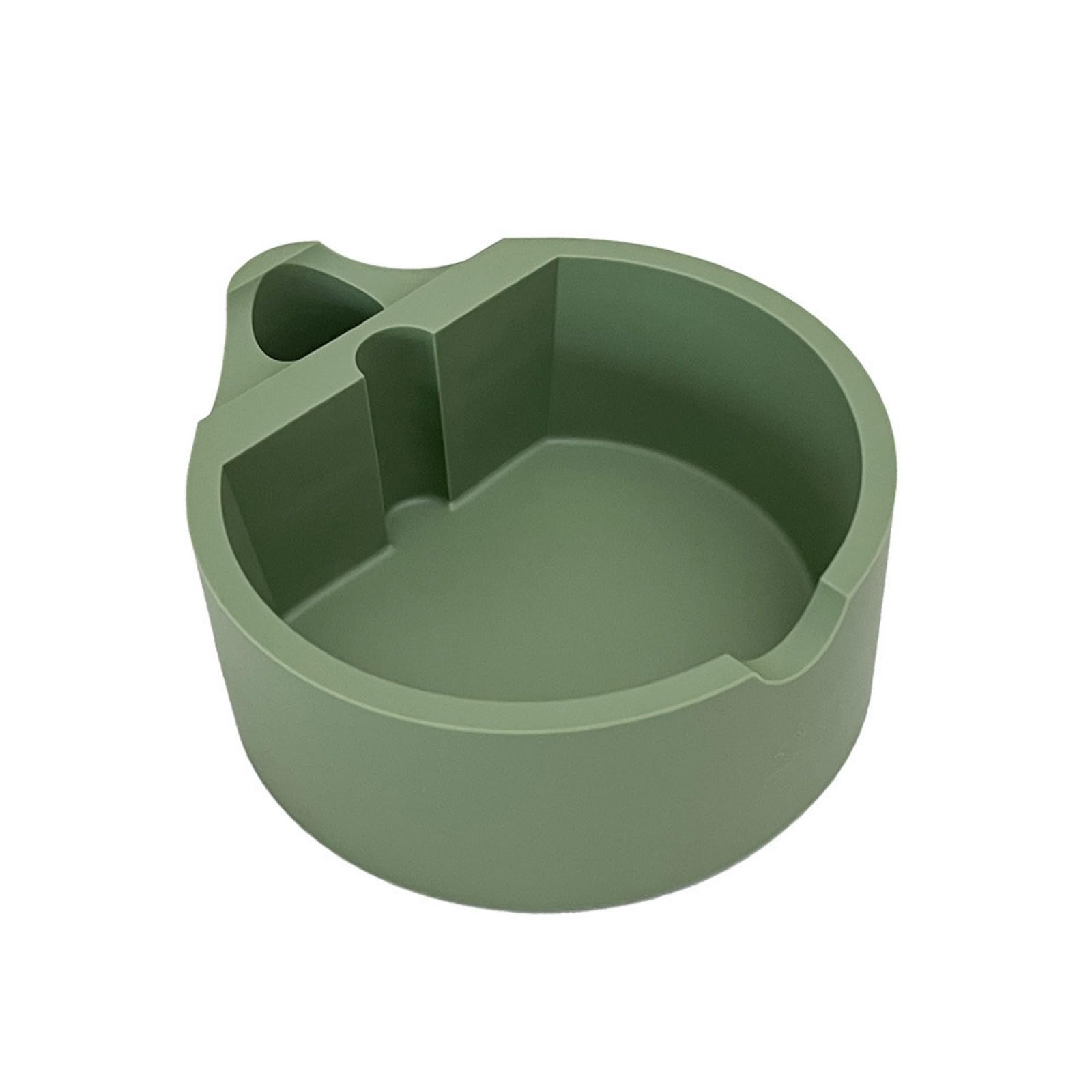 LUCKGONI Sturdy Silicone Coffee Grounds Knocking Box With Large Capacity Brewing Waste Container For Home Kitchens And Cafes Use
