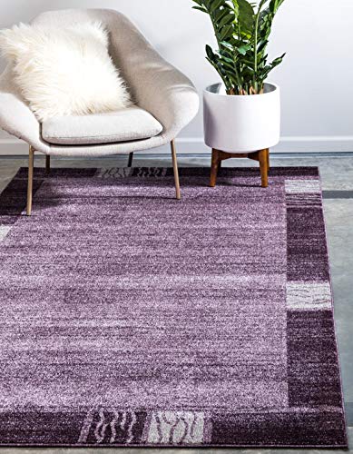 Tapete rectangular Unique Loom Del Mar 160x243 cm violeta miniatura 1