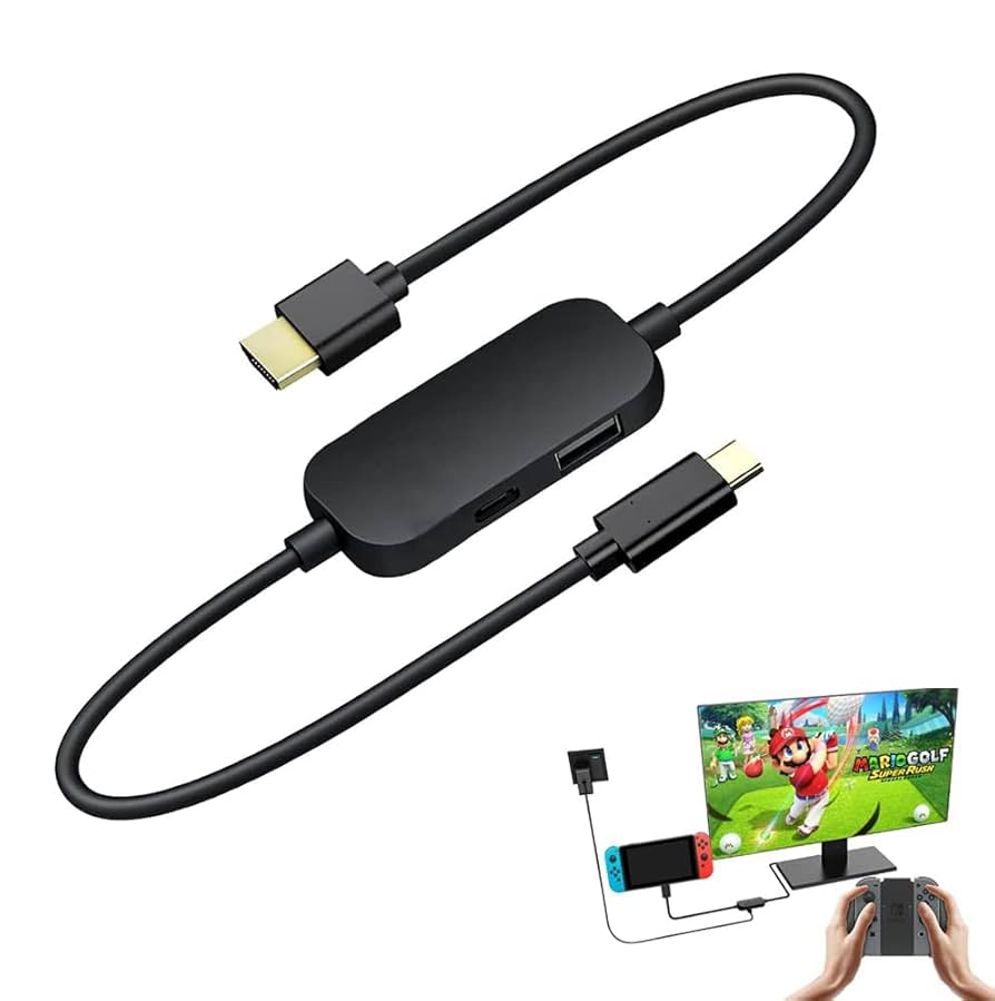 Nintendo Switch 本体と3in1多機能 switchドック Amazon.co.jp: 「2024年新型3in1多機能」switchドック HDMI 変換