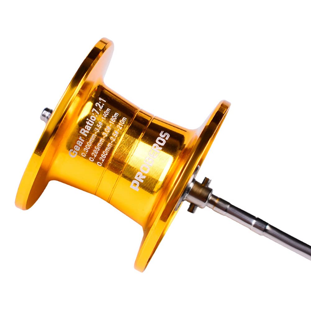 Amazon | ベイトリールスプール リールパーツ ベアリングスプール 18+