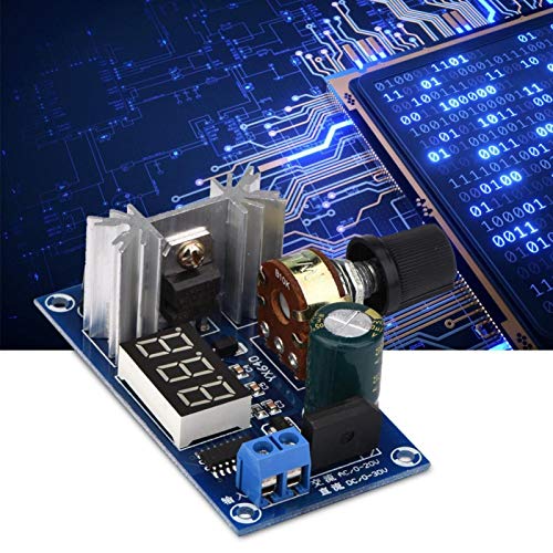 Image of LM317 Power Supply Kit, Adjustable Voltage Regulator, Voltage Regulator Module, Digital Voltage Display Board Linear Regulator