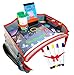 Toddler Car Seat Travel Tray. Kids Travel Tray with Erasable Surface, Side Pockets and Wet Wipe for Any Car Seat, Stroller, Airplane and High Chair by Little Explorer