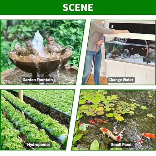 Image of VAYINATO HJ Series Aquarium Submersible Pump for Fountain (HJ-1100 | 20W | 900L /H | Lifts 1.5M)