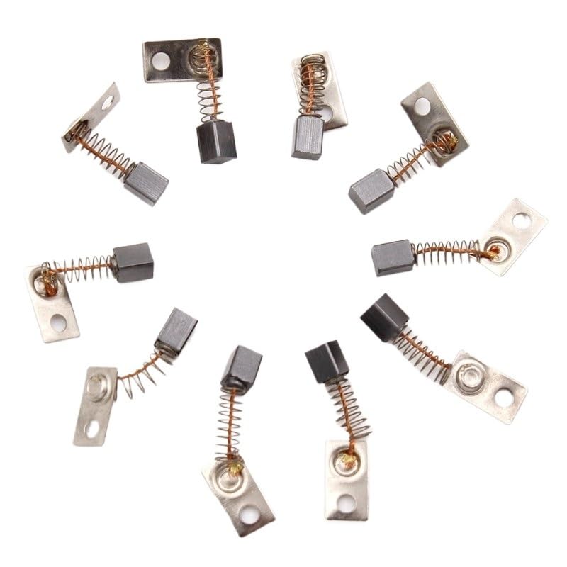 10 szt. Elektronarzędzia Szczotka Węglowa Silnik Elektryczny Szczotki Grafitowe Do 210 102L 105L 3*3*4.5mm
