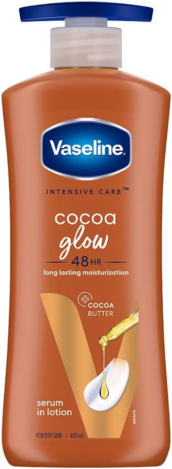 Vaseline Intensive Care Cocoa Glow Body Lotion, 400 ml