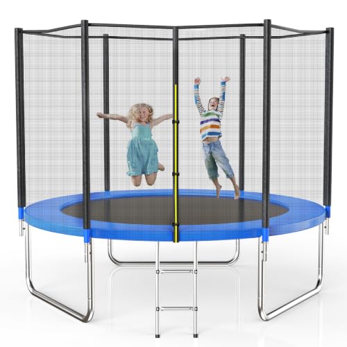 AOTOB Trampoline with Safety Net for Kids Outdoor 8FT...