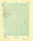 1943 Tangier Island, VA - Virginia - USGS Historical Topographic Map : 18in x 24in
