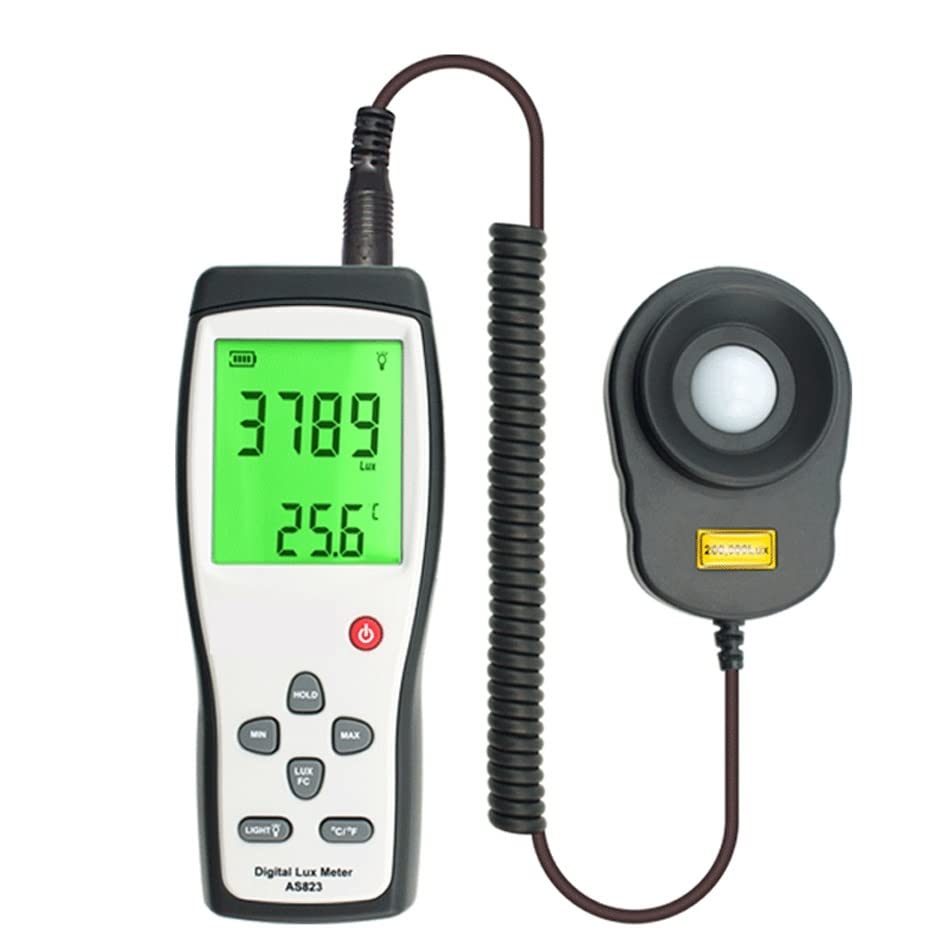 GHQERTY Digital Display Photometer Illuminometer Spectrometer Spectrophotometer High Precision Light Meter 200,000