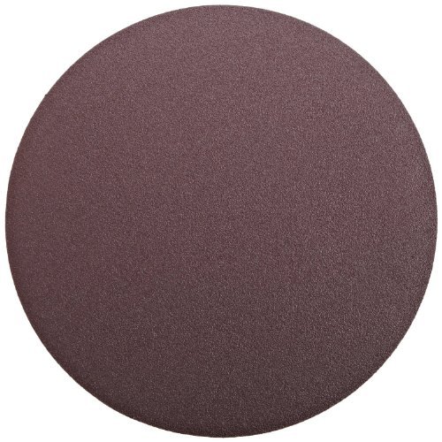 3M PSA Cloth Disc 348D, Aluminum Oxide, 20" Diameter, 80 Grit, Brown (Pack of 10)